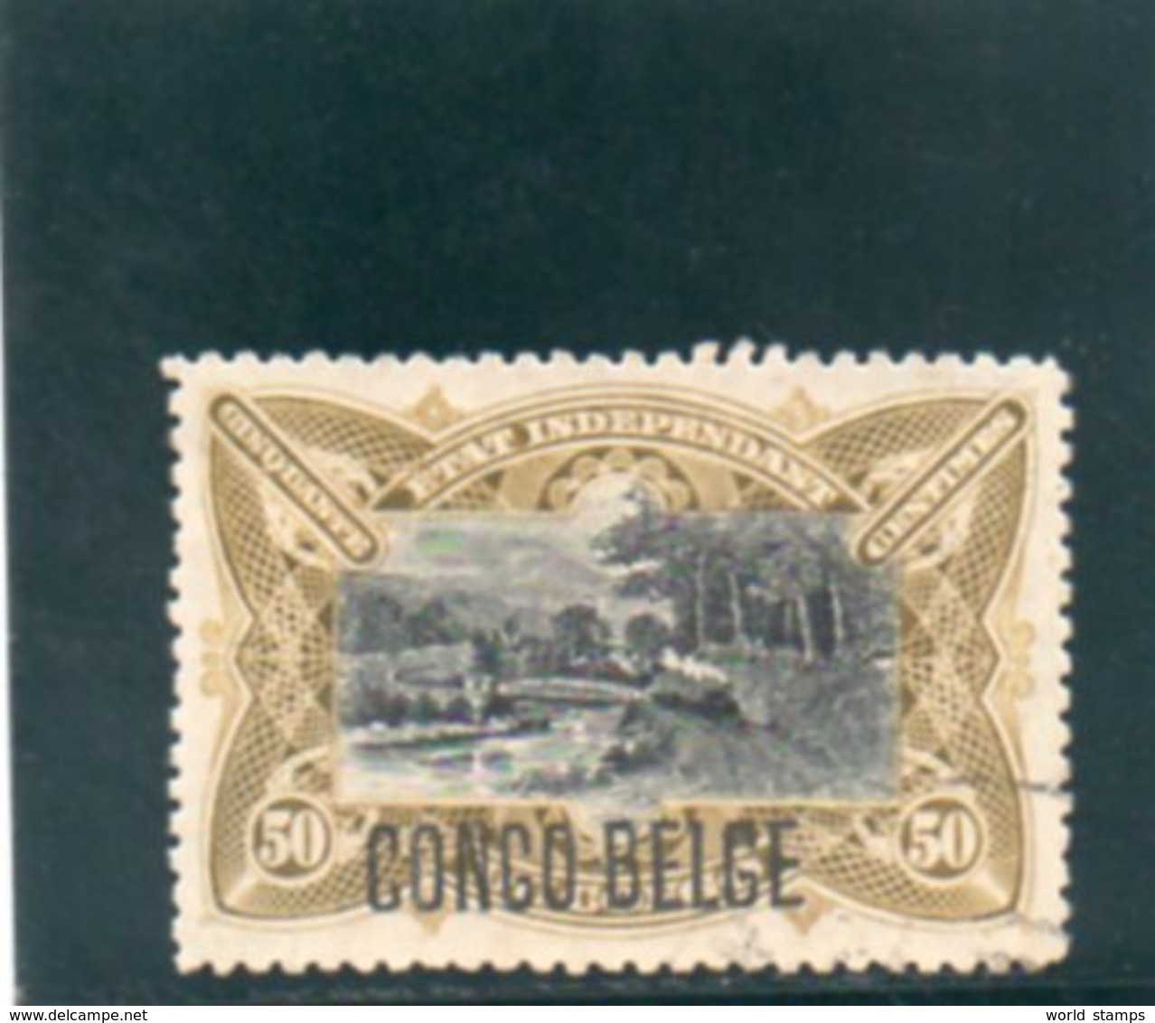 CONGO BELGE 1908 O - Oblitérés