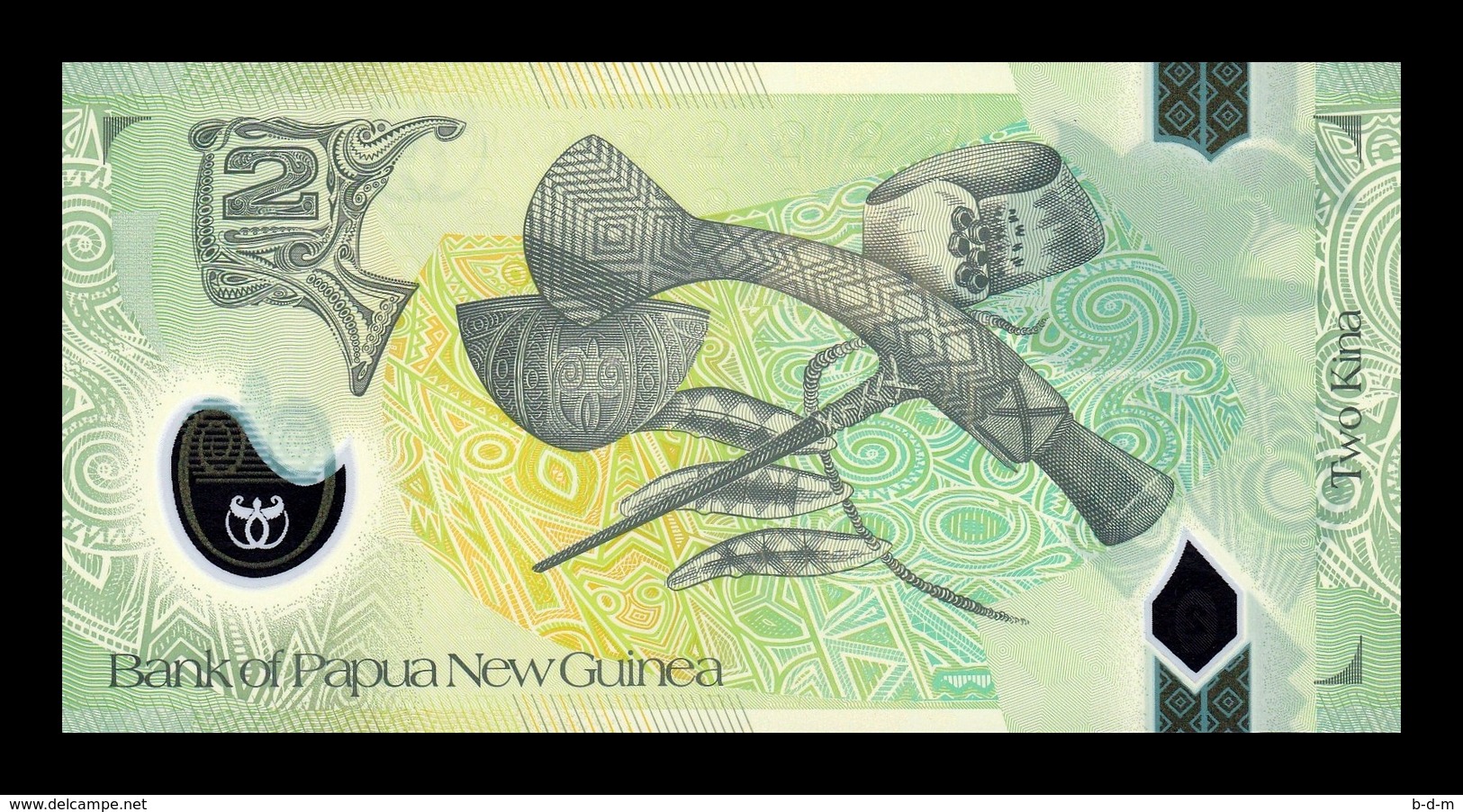 Papua New Guinea 2 Kina Commemorative 2010 Pick 38 Polymer SC UNC - Papoea-Nieuw-Guinea