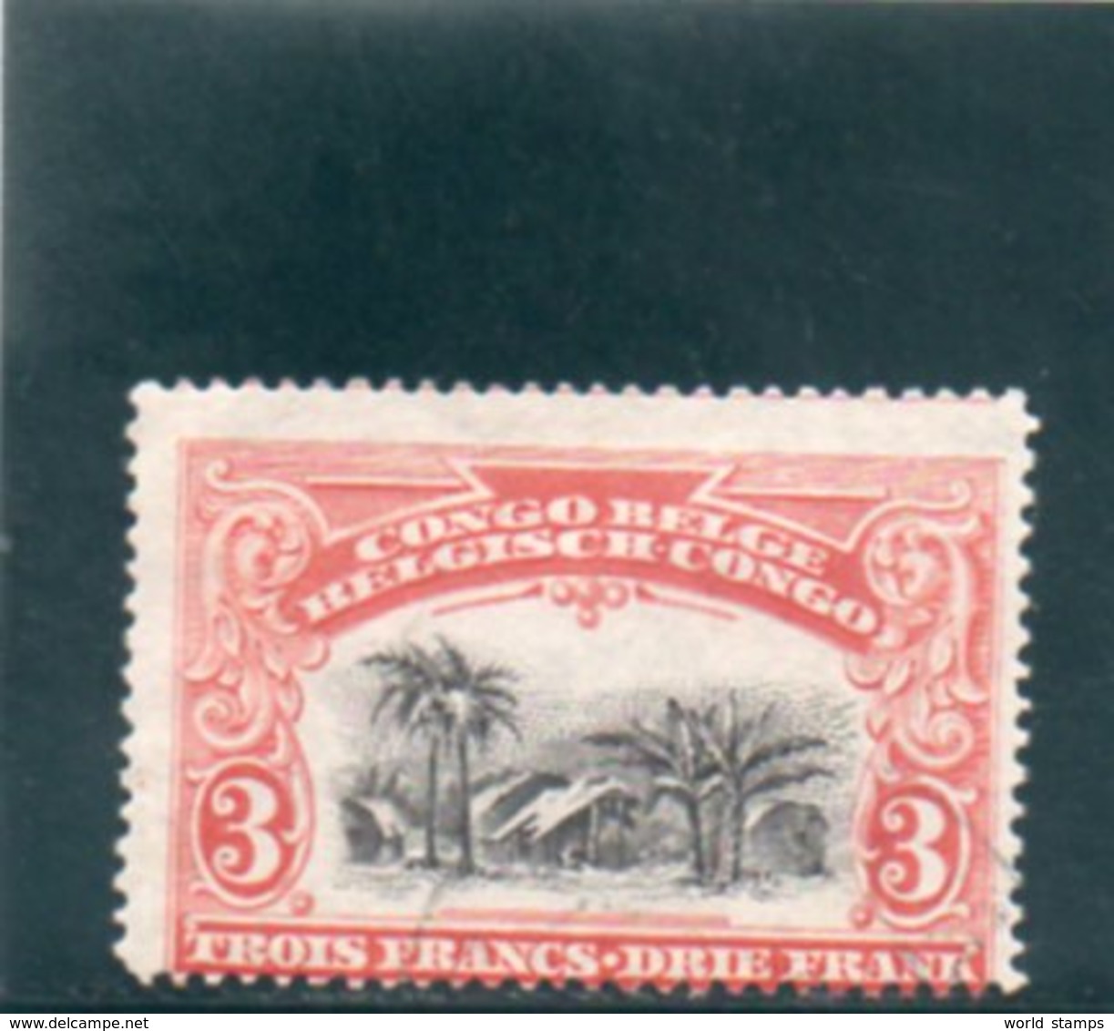CONGO BELGE 1910 O - Oblitérés