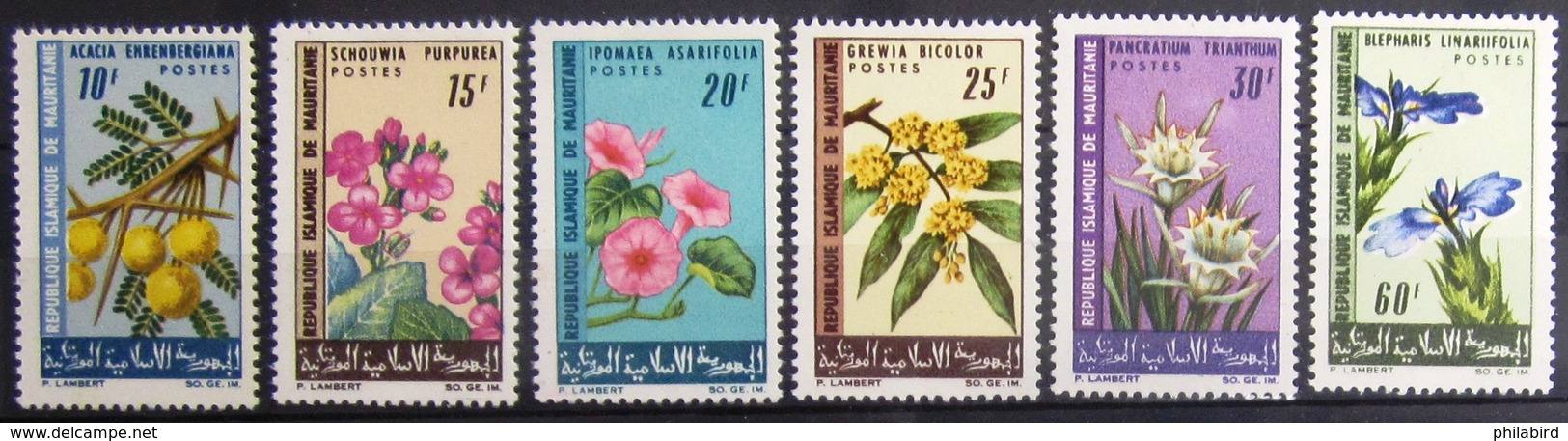 MAURITANIE                      N° 208/213                       NEUF** - Mauretanien (1960-...)