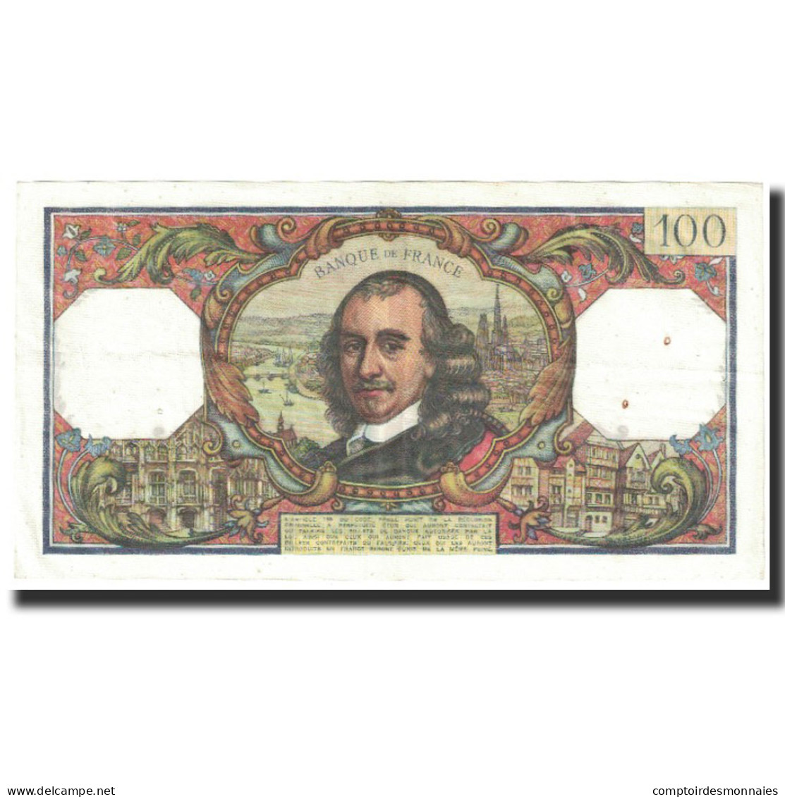 France, 100 Francs, Corneille, 1966, 1966-04-07, TTB, Fayette:65.12, KM:149b - 100 F 1964-1979 ''Corneille''