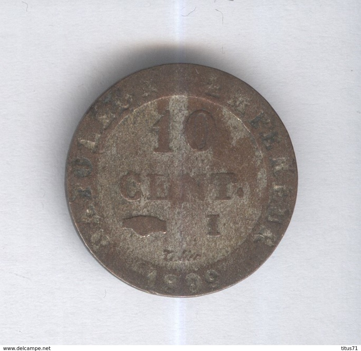 10 Centimes France 1809 I - Otros & Sin Clasificación