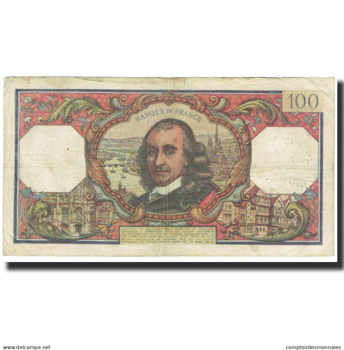 France, 100 Francs, 1964, 1964-10-01, TB+, Fayette:65.04, KM:149a - 100 F 1964-1979 ''Corneille''