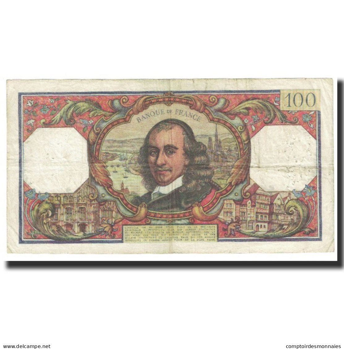 France, 100 Francs, Corneille, 1964, 1964-10-01, TB+, Fayette:65.04, KM:149a - 100 F 1964-1979 ''Corneille''