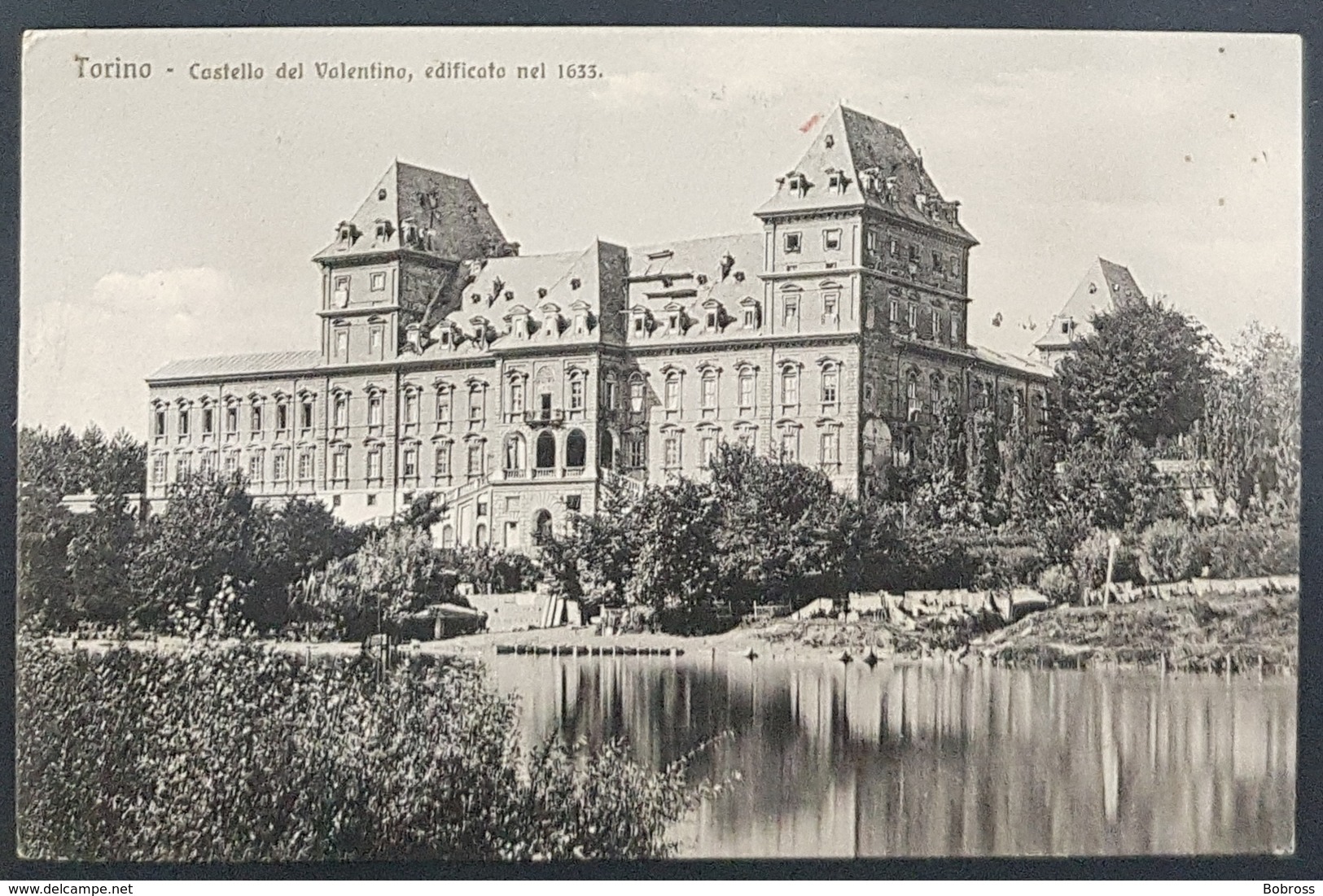 1911 Torino, Castello Del Valentino To Vernon France - Castello Del Valentino