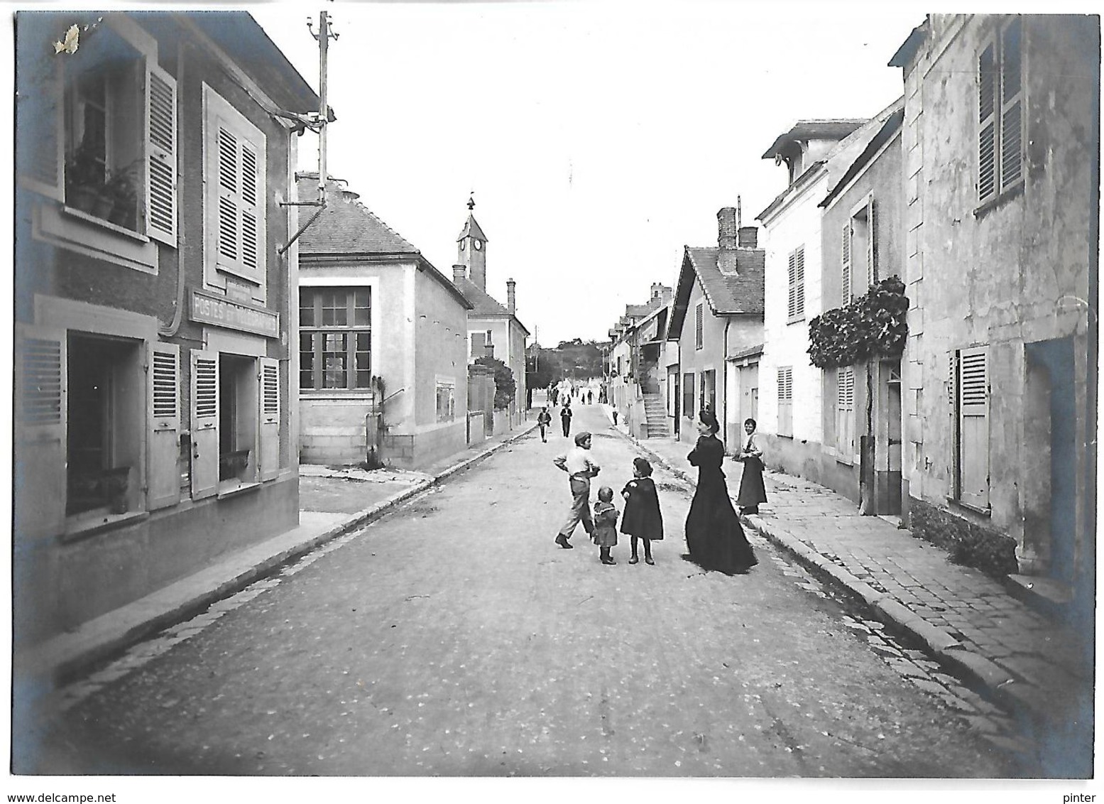 SAINT MAMMES - La Grande Rue - PHOTO D'excellente Qualité 17.5 X 12.4 Cm - Saint Mammes