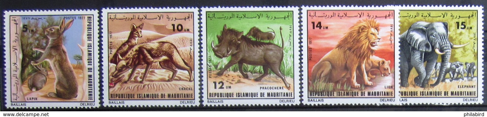 MAURITANIE                      N° 358/362                      NEUF** - Mauritanie (1960-...)