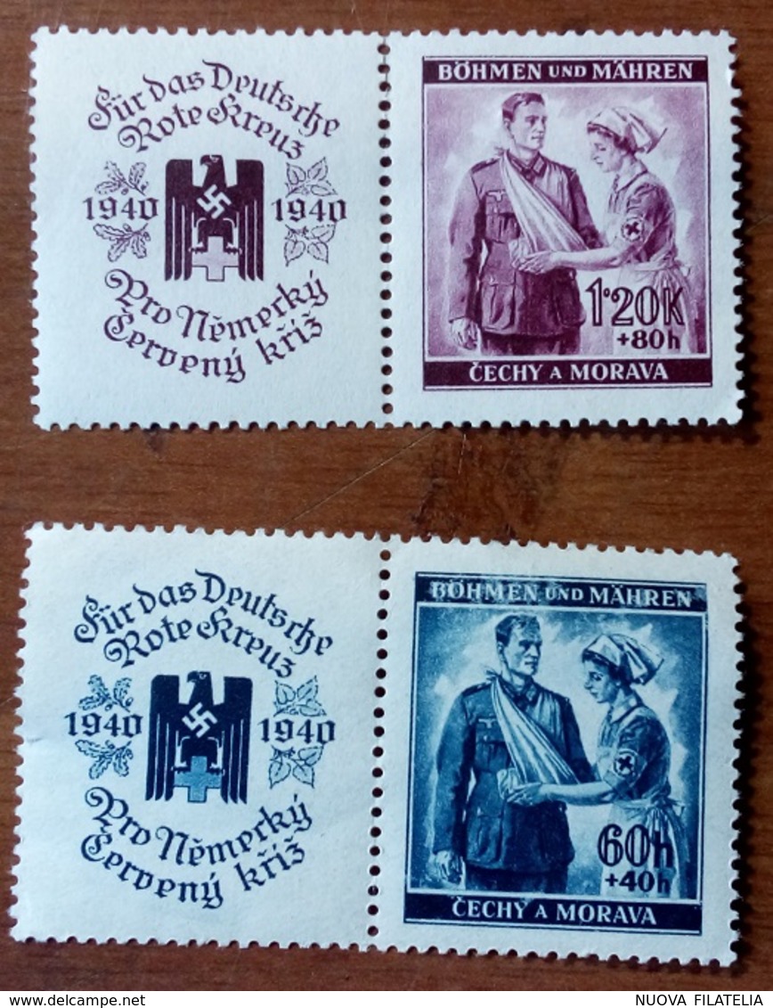 BOEMIA E MORAVA 1940 - Unused Stamps