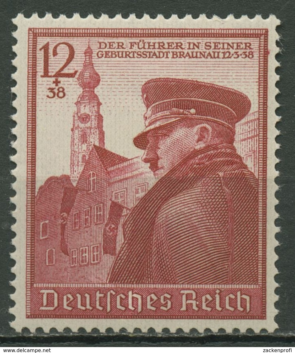 Deutsches Reich 1939 50. Geburtstag A. Hitler 691 Postfrisch - Ungebraucht