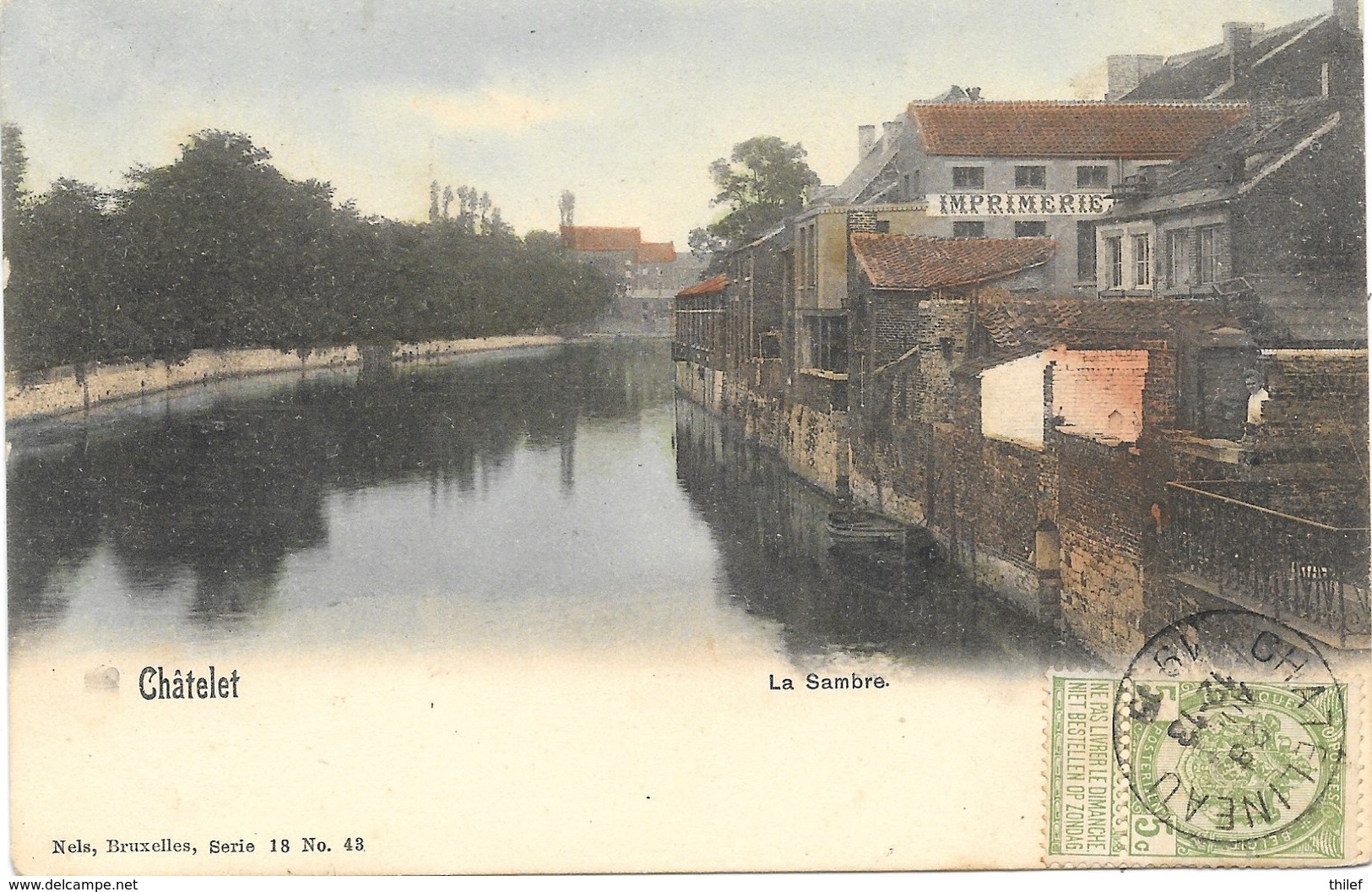 Châtelet NA51: La Sambre 1905 - Châtelet