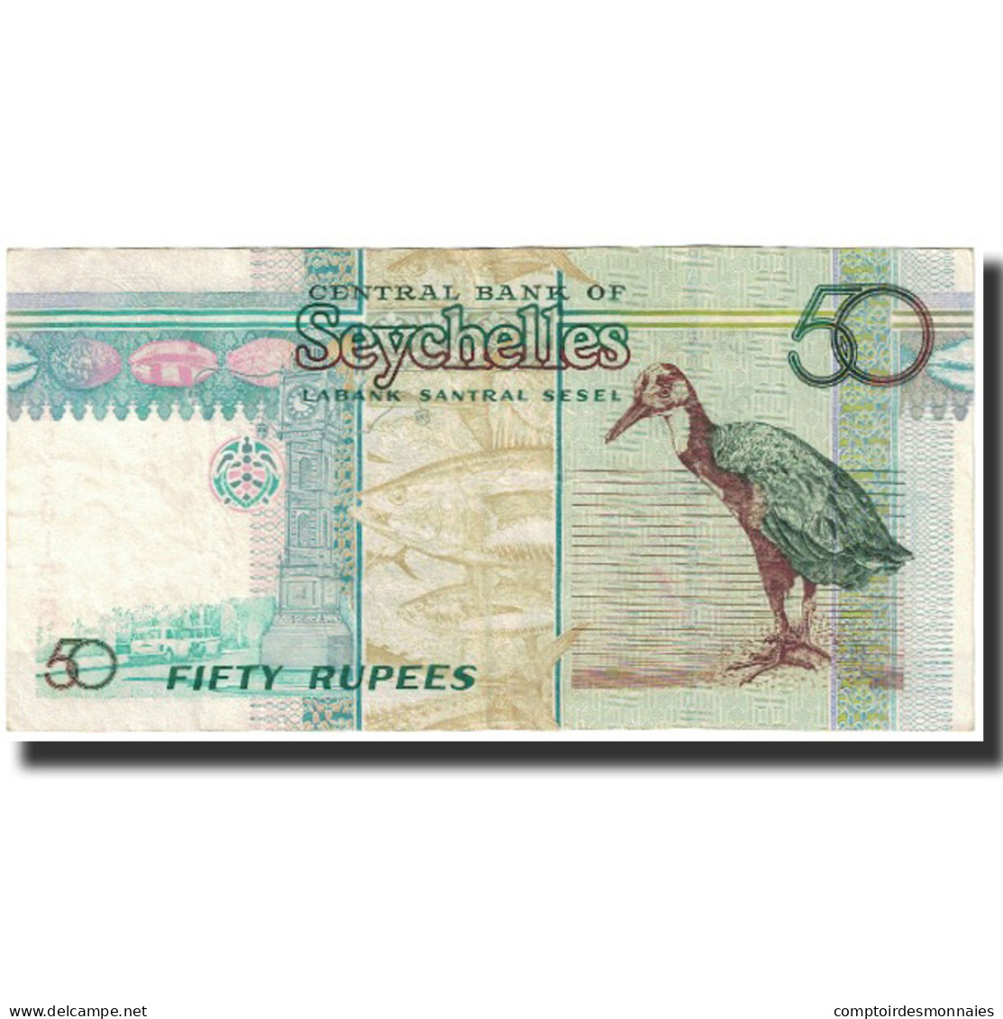 Billet, Seychelles, 50 Rupees, Undated (1998-2010), KM:38, NEUF - Seychellen