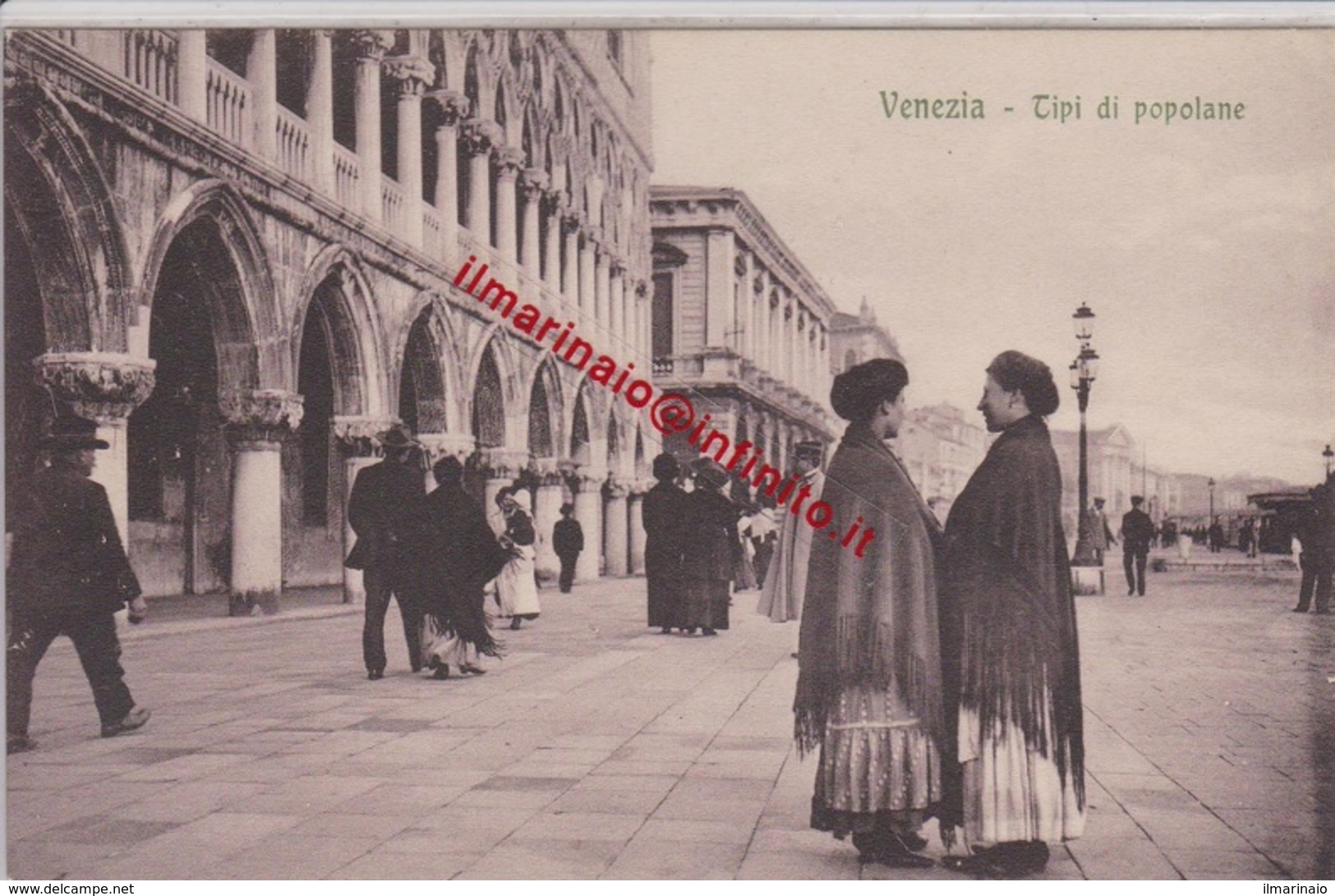 ** VENEZIA.- TIPI DI POPOLANE .-** - Venezia (Venice)