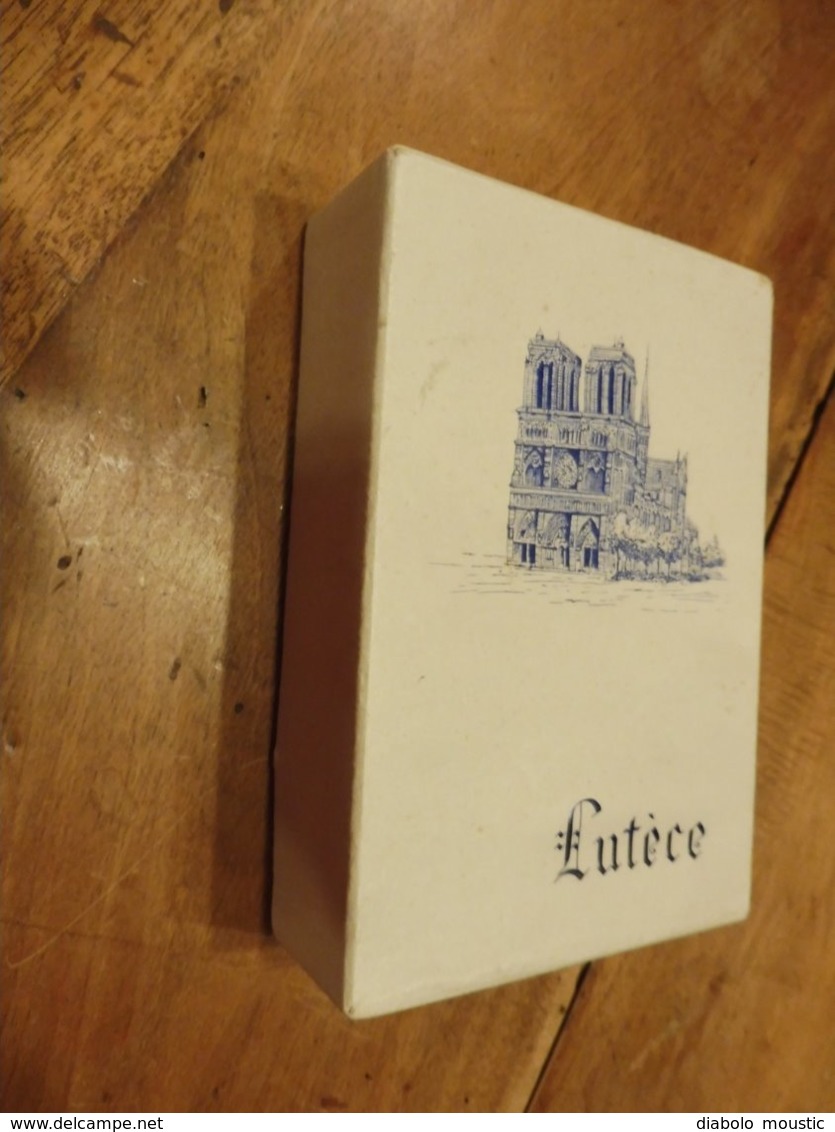 Lutèce :  Boite à Enveloppes Ancienne Déco NOTRE-DAME-DE-PARIS - Andere & Zonder Classificatie