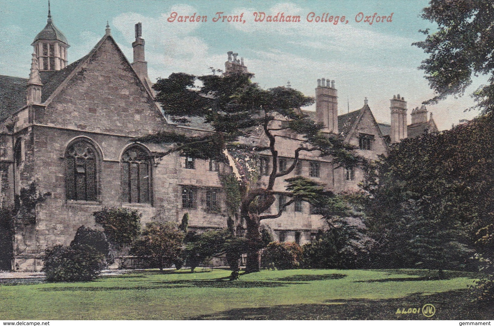 OXFORD - WADHAM COLLEGE -GARDEN FRONT - Oxford