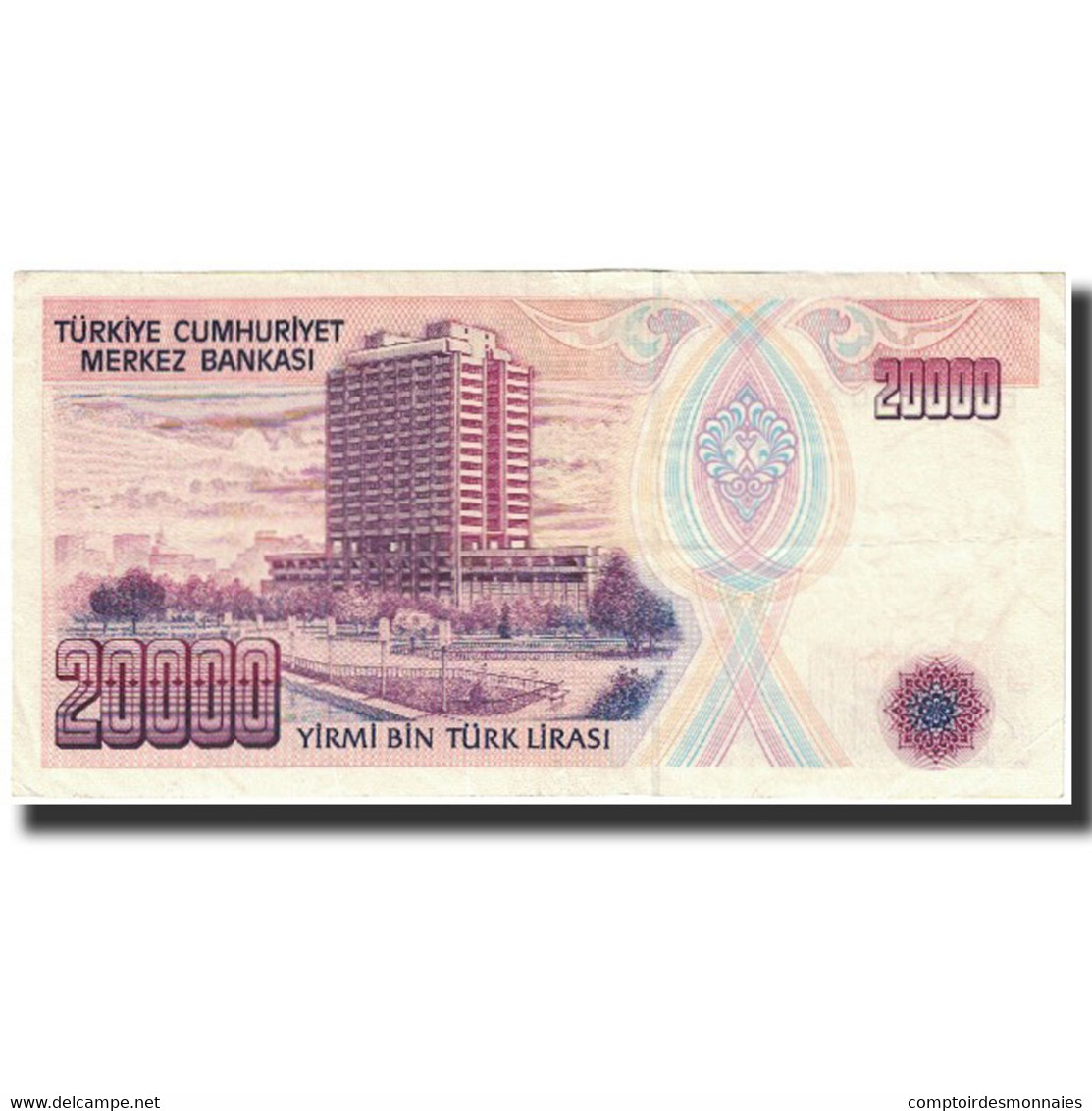Billet, Turquie, 20,000 Lira, 1970, 1970-01-14, KM:202, NEUF - Turquie