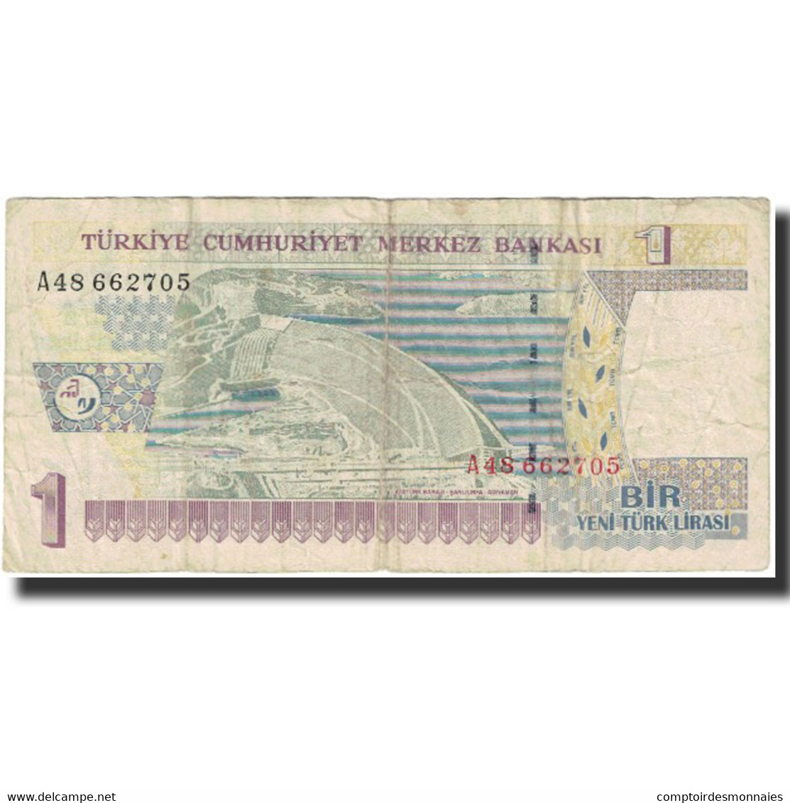 Billet, Turquie, 1 New Lira, 1970, 1970-01-14, KM:216, TB - Turquie