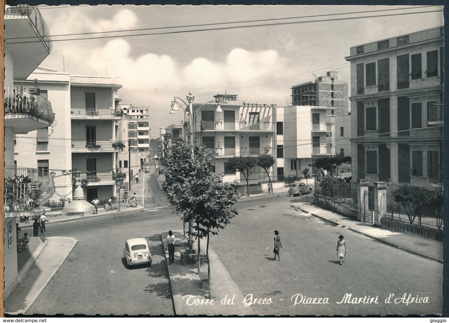 °°° 18267 - TORRE DEL GRECO - PIAZZA MARTIRI D'AFRICA °°° - Torre Del Greco