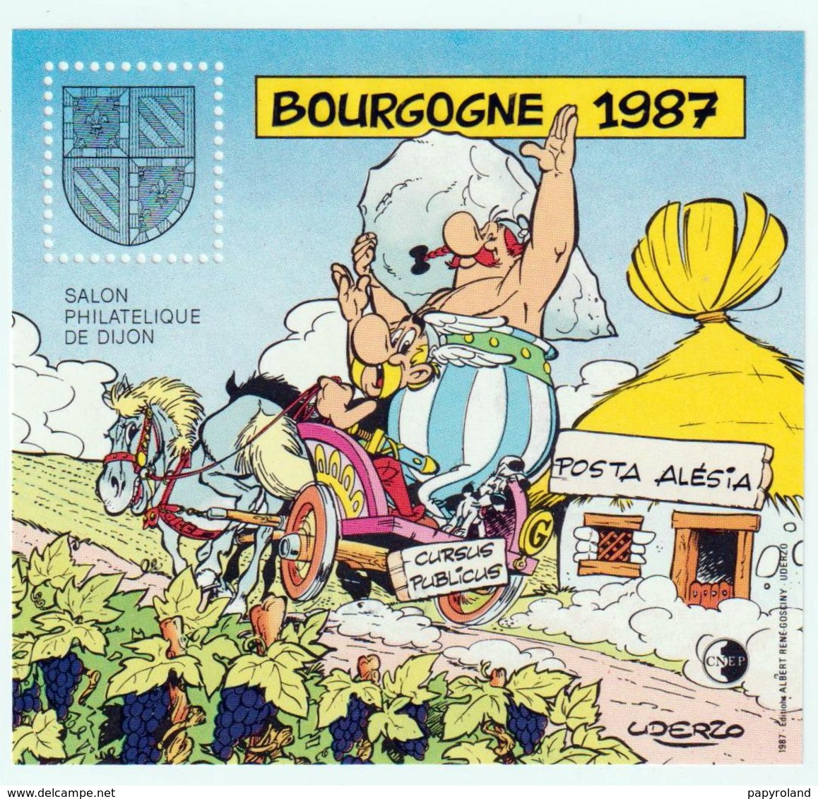 BLOC  CNEP - N° 8 -  Bourgogne 1987  - Salon Philatélique De Dijon - 1987 - Neuf Sans Charnière - ** - CNEP