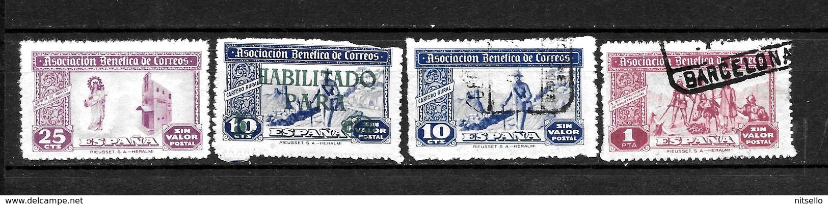 LOTE 1892 D ///  (CS025)  BENEFICENCIA     ¡¡¡ OFERTA - LIQUIDATION !!! JE LIQUIDE !!! - Wohlfahrtsmarken