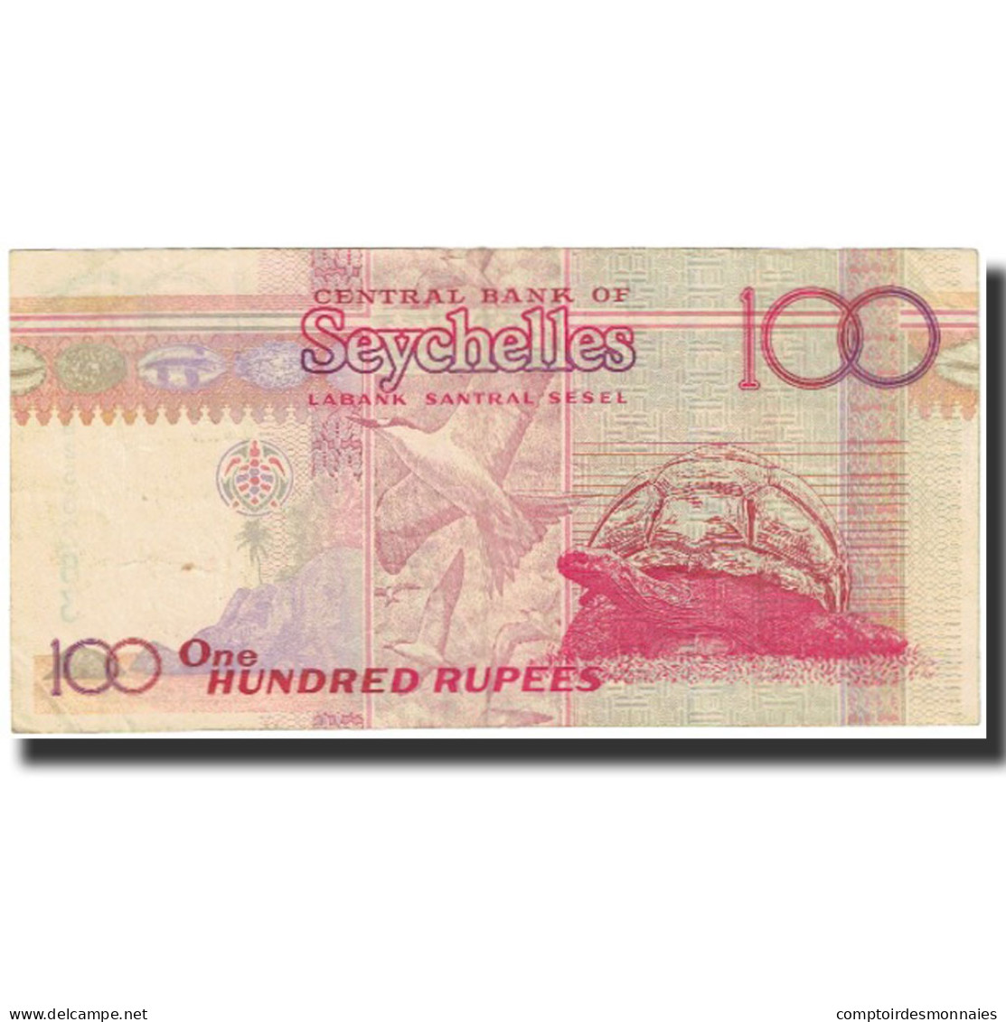 Billet, Seychelles, 100 Rupees, Undated (1998), KM:39, NEUF - Seychellen