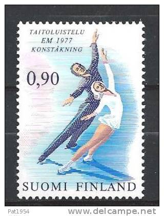 Finlande 1977 N°766 Sport Patinage Artistique - Ungebraucht