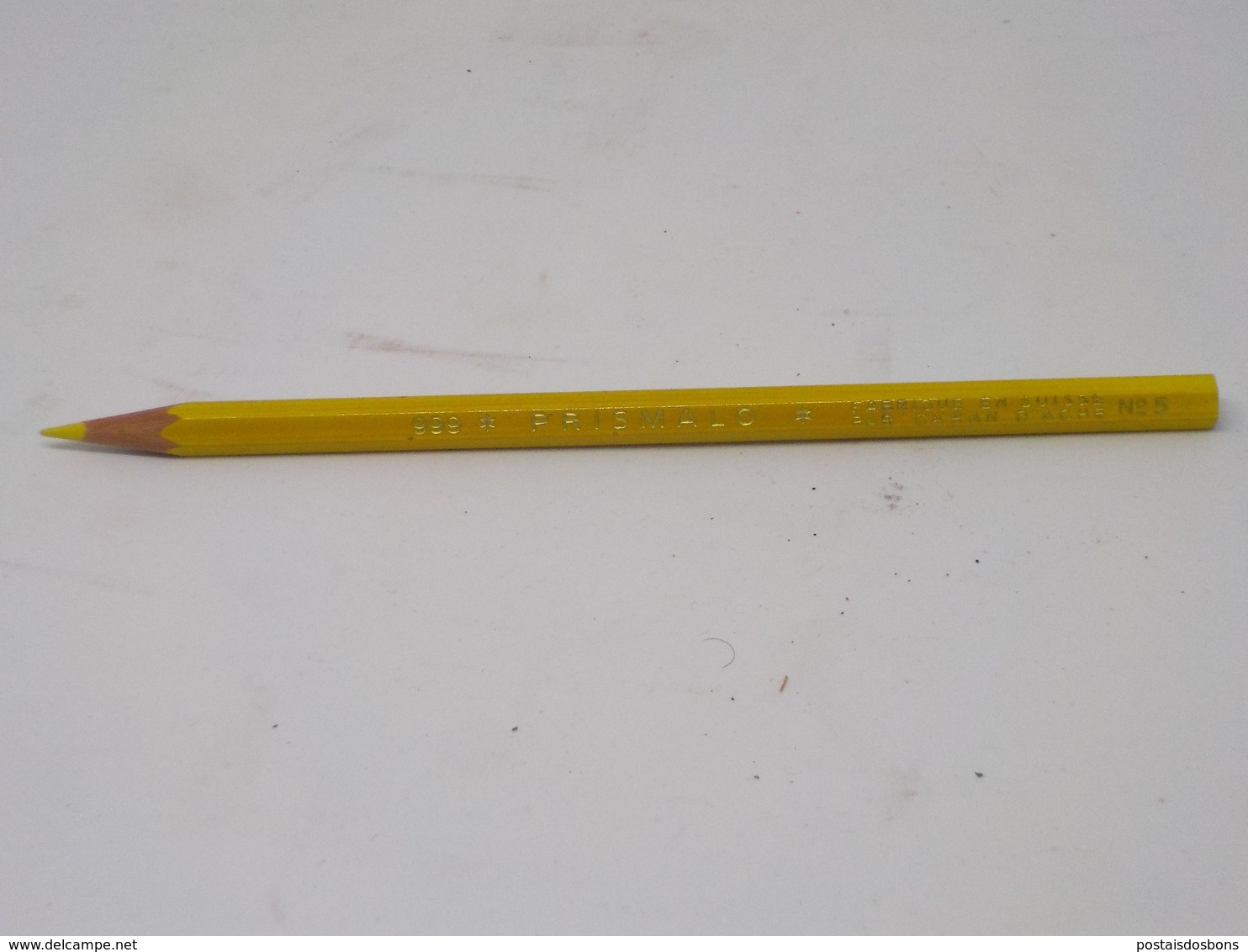 Cx 12) Vintage Crayon PRISMALO CARAN D'ACHE Nº 5 Pencil - Other & Unclassified