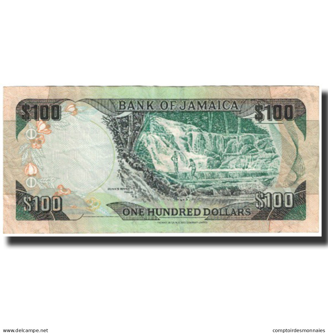 Billet, Jamaica, 100 Dollars, 2002, 2002-01-15, KM:80b, SPL - Jamaique