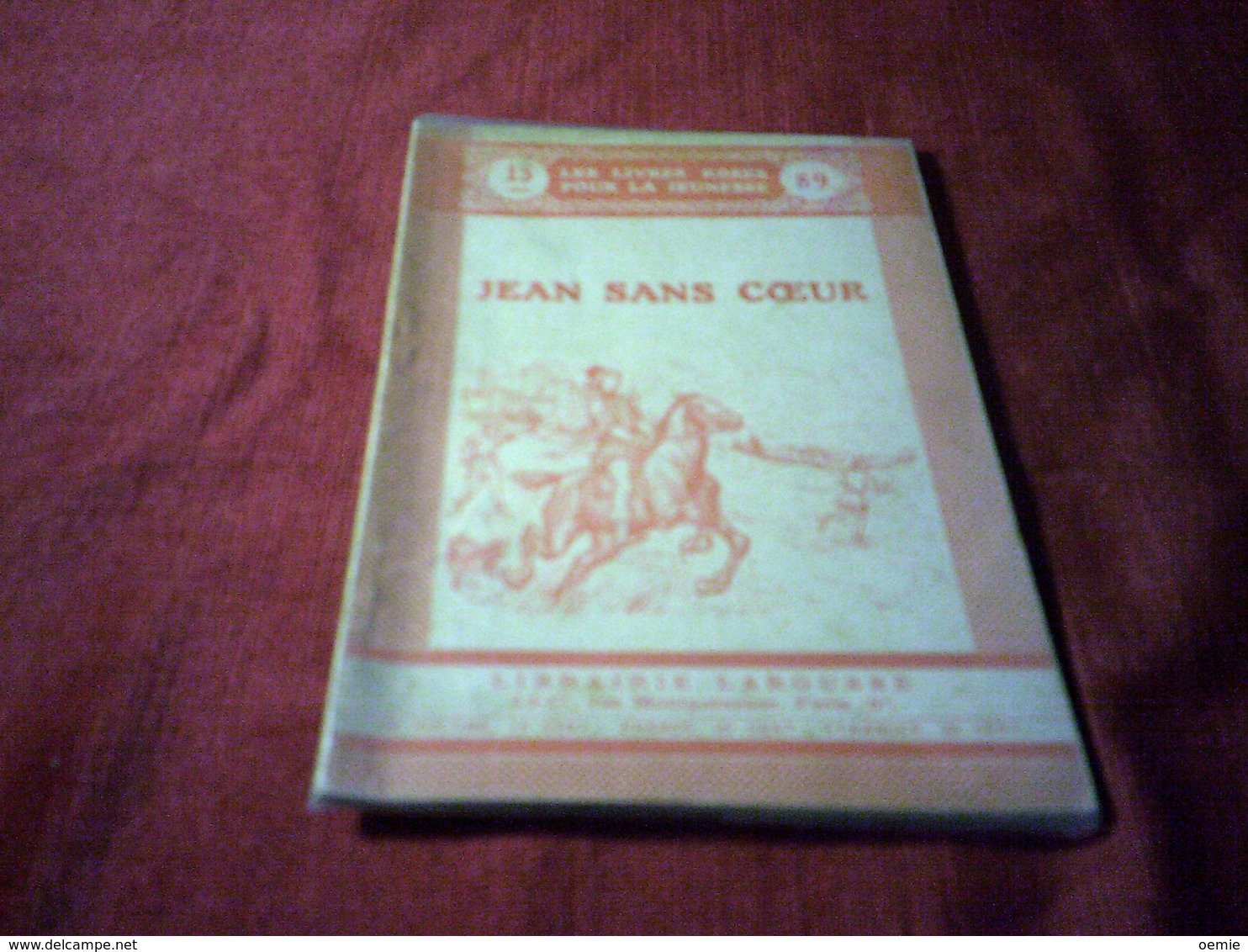 LES LIVRES ROSES POUR LA JEUNESSE  ° JEAN SANS COEUR   N° 89 - Bibliotheque De La Jeunesse