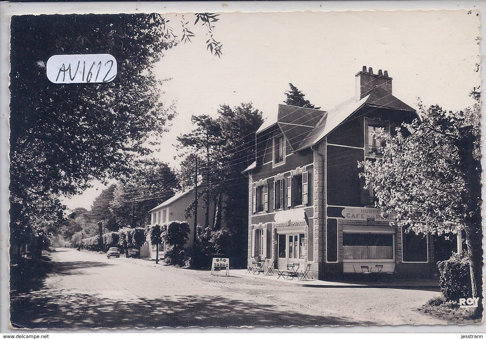 JULLOUVILLE-LES-PINS- CAFE DE LA POSTE- MAISON HUREL- AVENUE D AVRANCHES - Altri & Non Classificati