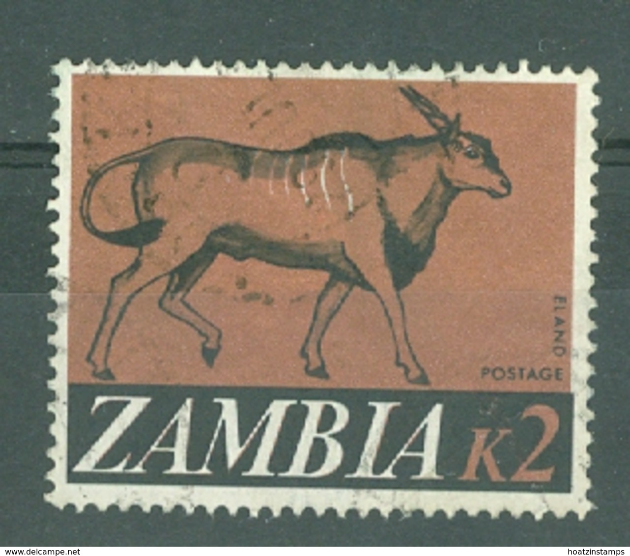 Zambia: 1968   Pictorial - Decimal Currency    SG140   K2     Used - Zambia (1965-...)