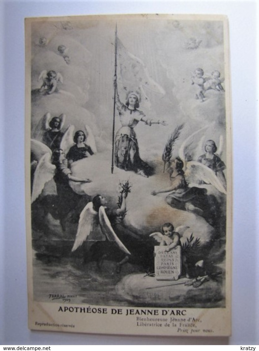 ARTS - TABLEAU - Apothéose De Jeanne D'Arc - 1910 - Peintures & Tableaux