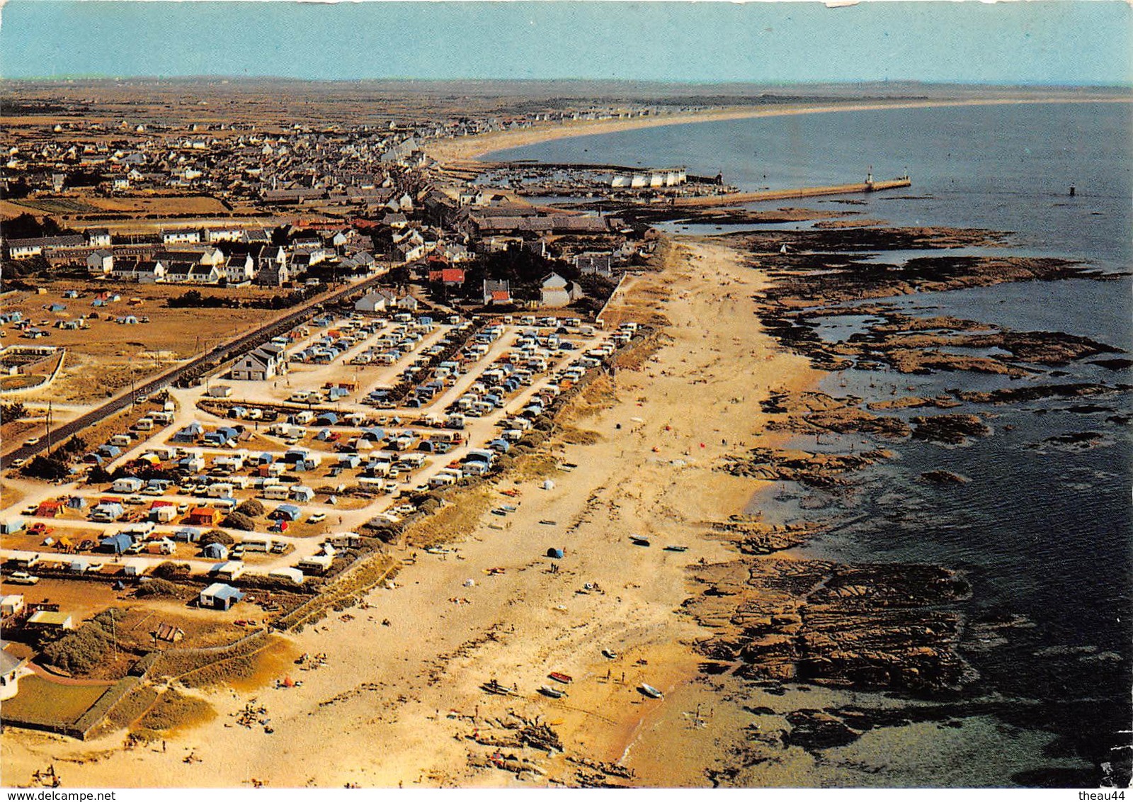 ¤¤   -   LA TURBALLE   -  La Plage Et Le Camping De La Falaise   -  ¤¤ - La Turballe