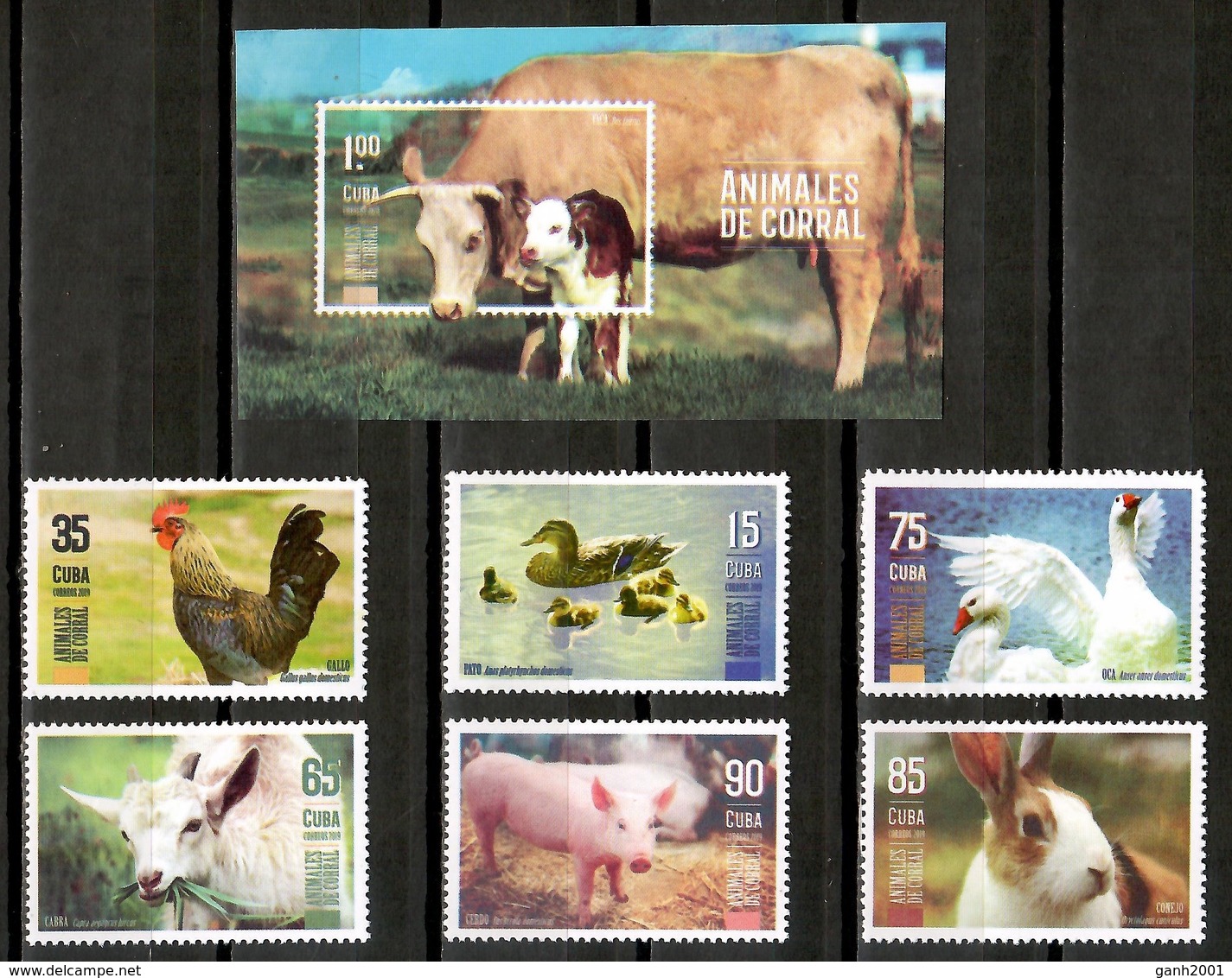 Cuba 2019 / Birds Mammals MNH Vögel Säugetiere Aves Mamíferos / Cu16001  C4-13 - Ungebraucht