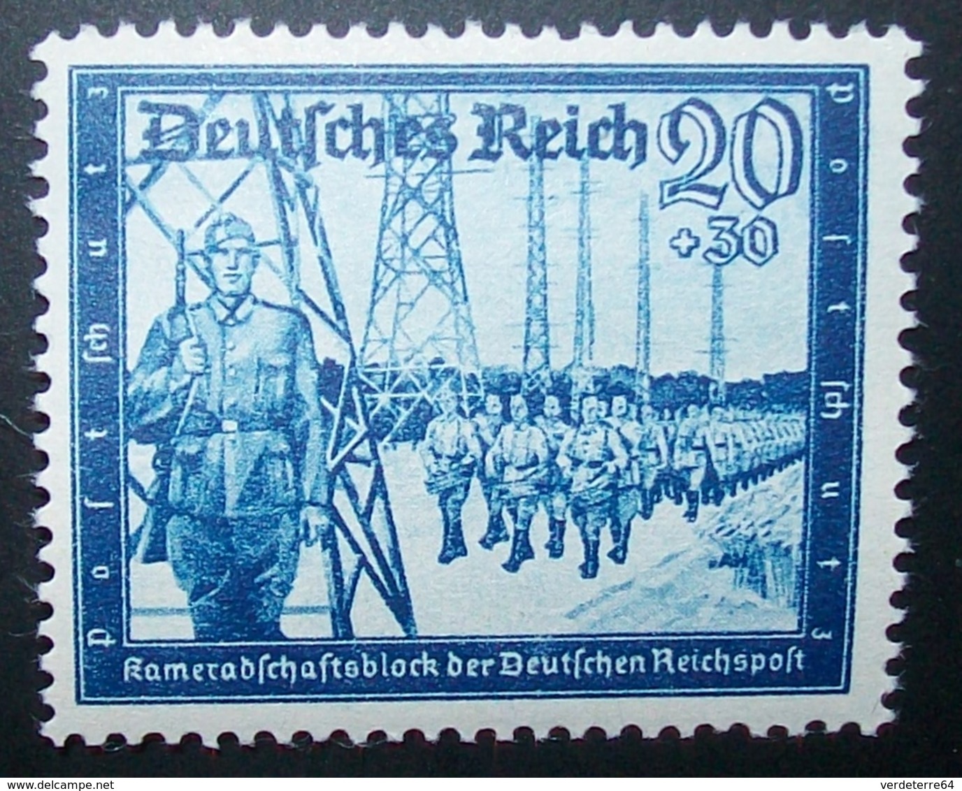 N°841E BRIEFMARKE DEUTSCHES REICH NEU OHNE FALZ - Ungebraucht