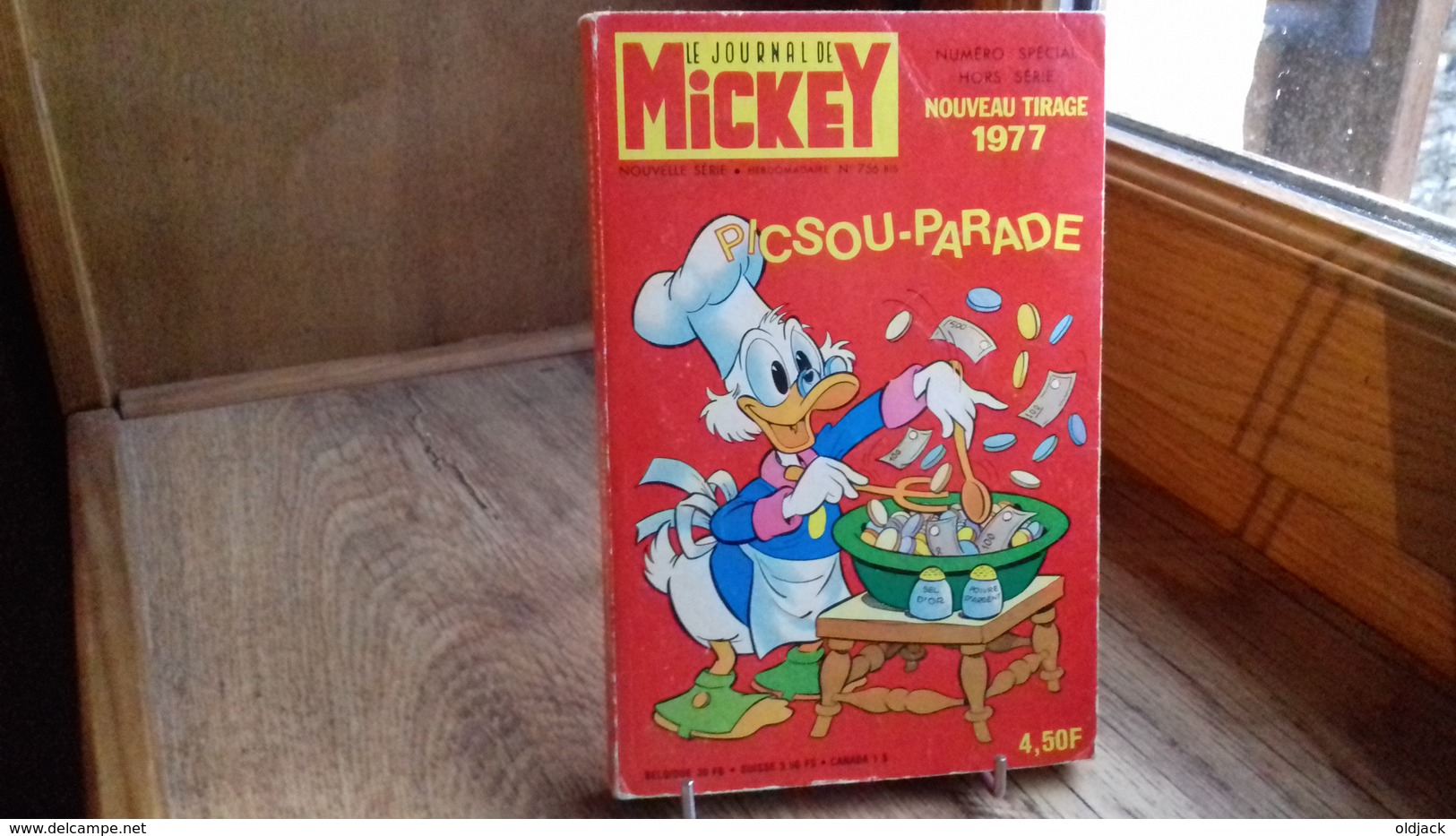 MICKEY PARADE (nvelle Série)Picsou-parade.N°756.bis H-SERIE.1966(268R10) - Mickey Parade