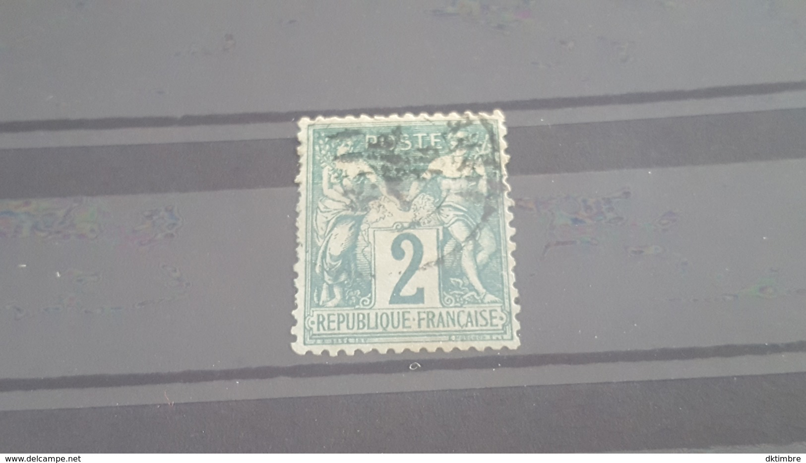 LOT 491112 TIMBRE DE FRANCE OBLITERE N°62 - 1876-1878 Sage (Type I)