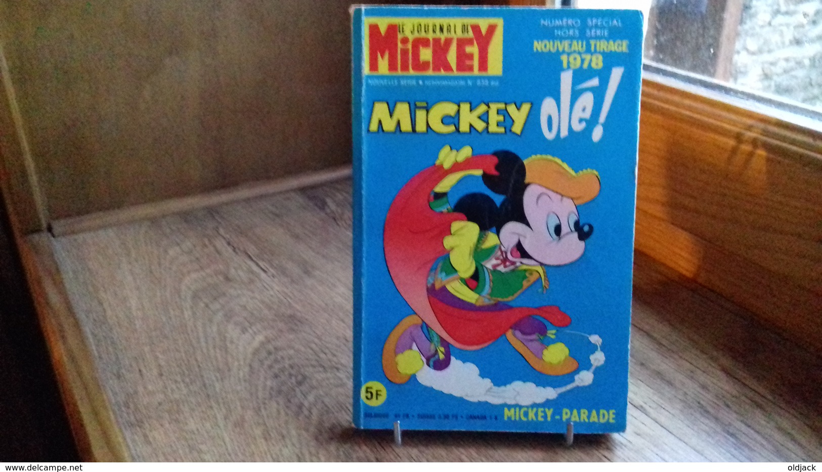 MICKEY PARADE (nvelle Série) Mickey Olé!.N°838.bis H-SERIE.1968(271R10) - Mickey Parade