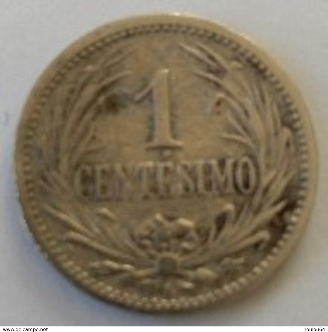 URUGUAY - 1 Centesimo 1909 - - Uruguay