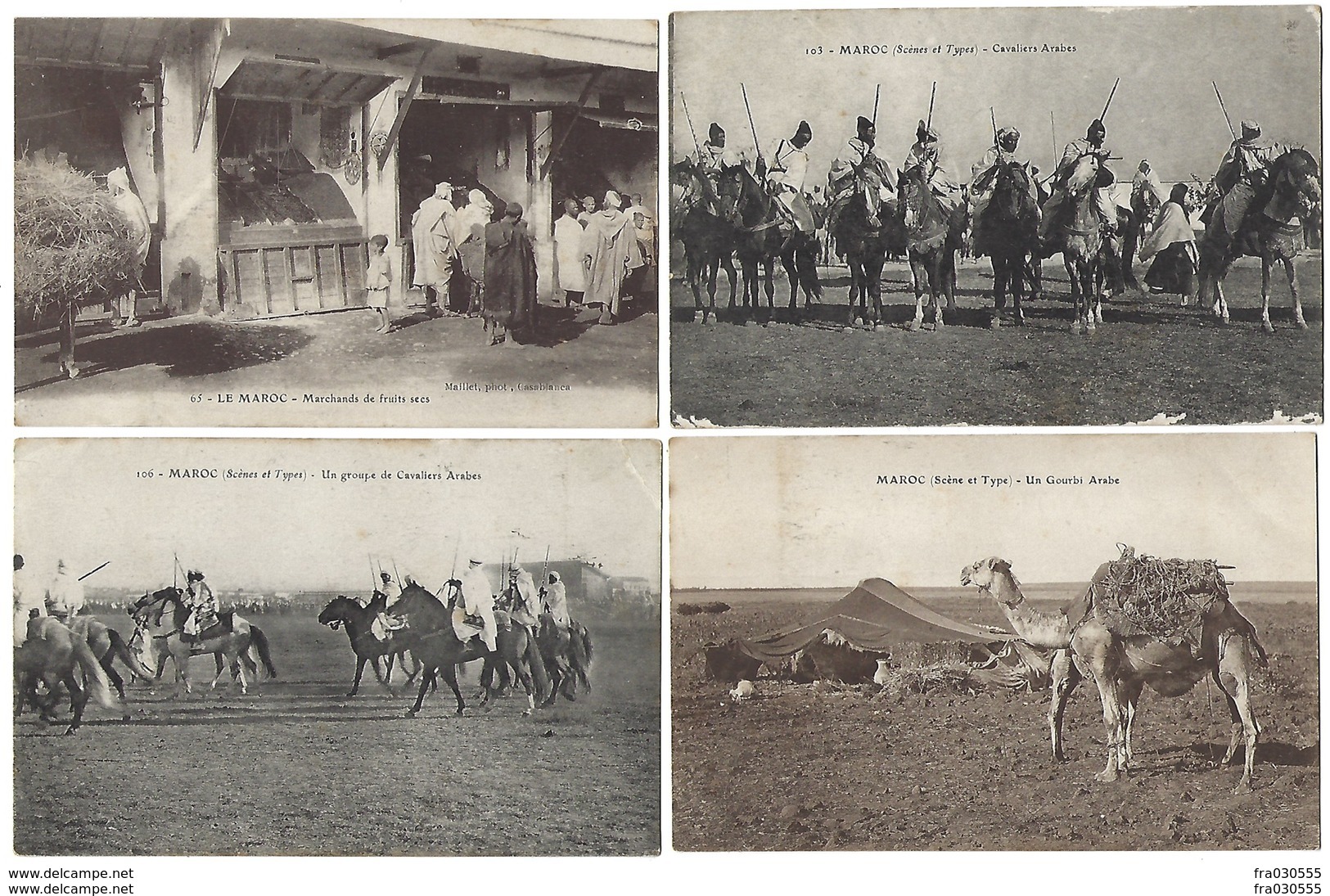 MAROC - Joli Lot De 32 CPA - 1900-1919 - Même Destinataire - Nombreuses Animations - Toutes Circulées - Autres & Non Classés