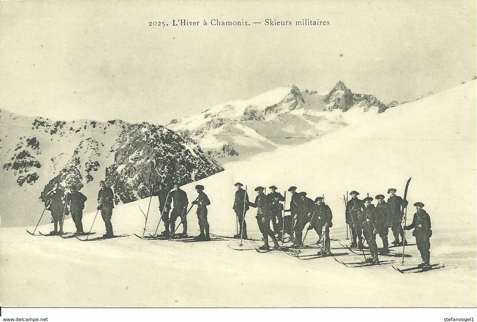 Chamonix - Skieurs Militaires (ca.1915) - Chamonix-Mont-Blanc