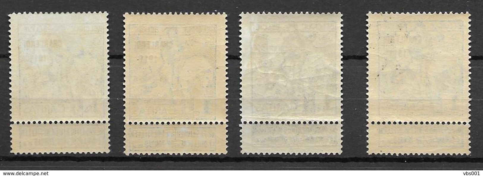 OBP100, 4x, Postfris** - 1910-1911 Caritas