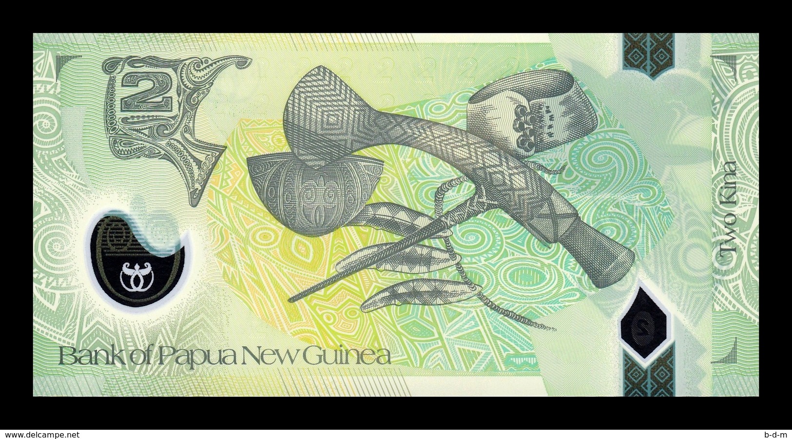 Papua New Guinea 2 Kina Commemorative 2013 Pick 45 Polymer SC UNC - Papua Nueva Guinea