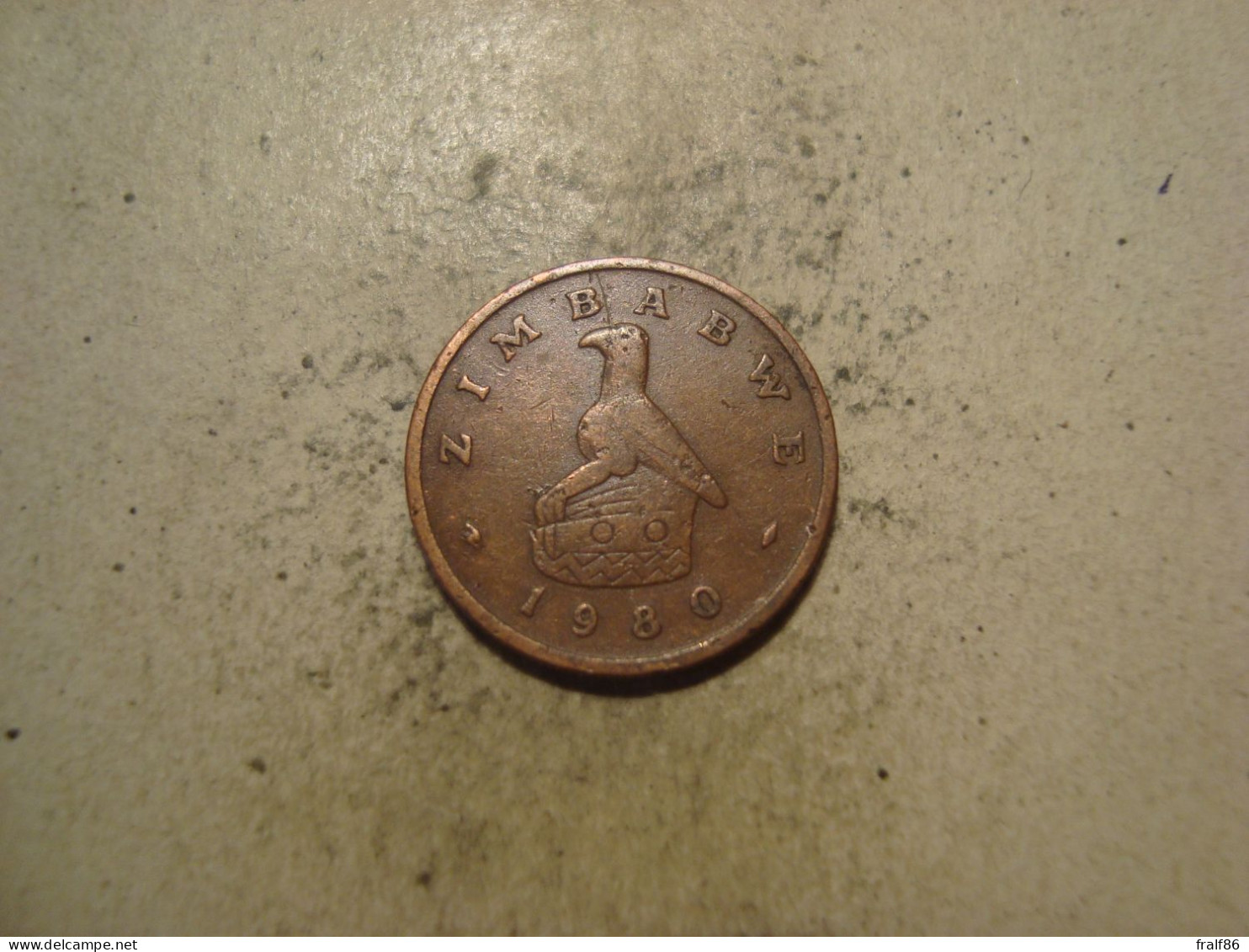 MONNAIE ZIMBABWE 1 CENT 1980 - Zimbabwe