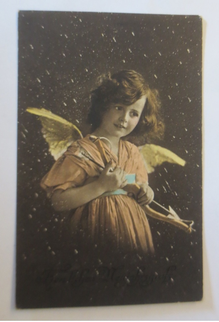 Neujahr, Engel, Bogen,    1917 ♥ (37521) - Engel