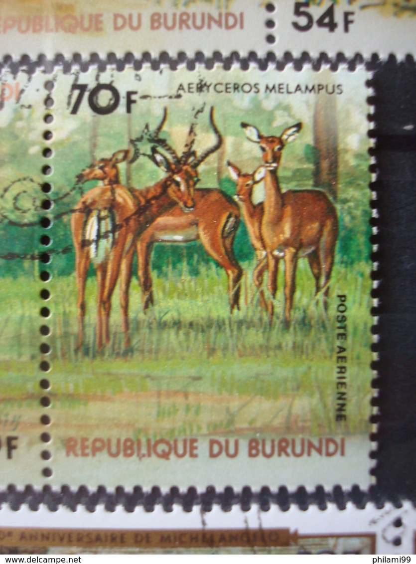 BURUNDI 6 THEMATIC SETS 3 SCANS / USED - Collections