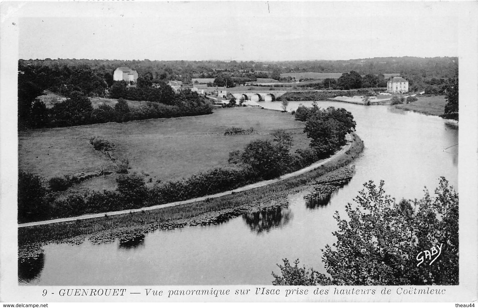 ¤¤   -   GUENROUET   -   Vue Panoramique Sur L'Isac Prise Des Haureurs De Coëtmleuc    -  ¤¤ - Guenrouet