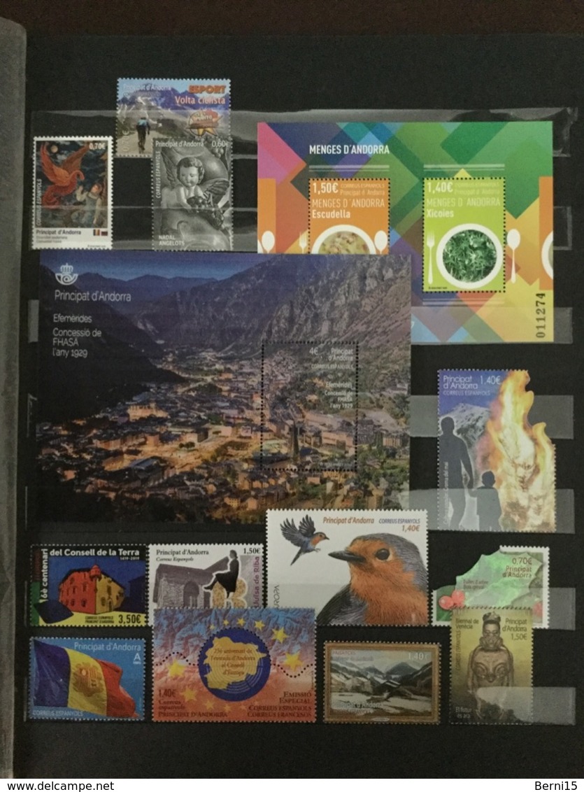 Sellos Andorra 2019 -completo-nuevos ** MNH - Nuevos