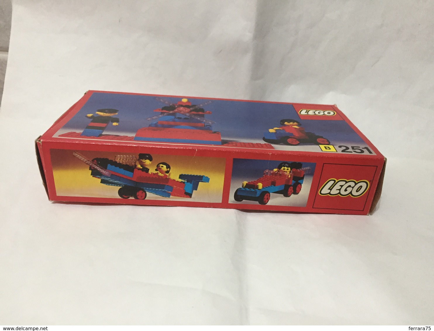 LEGO 251 VINTAGE SOLO SCATOLA BOX NO ISTRUZIONI. - Unclassified
