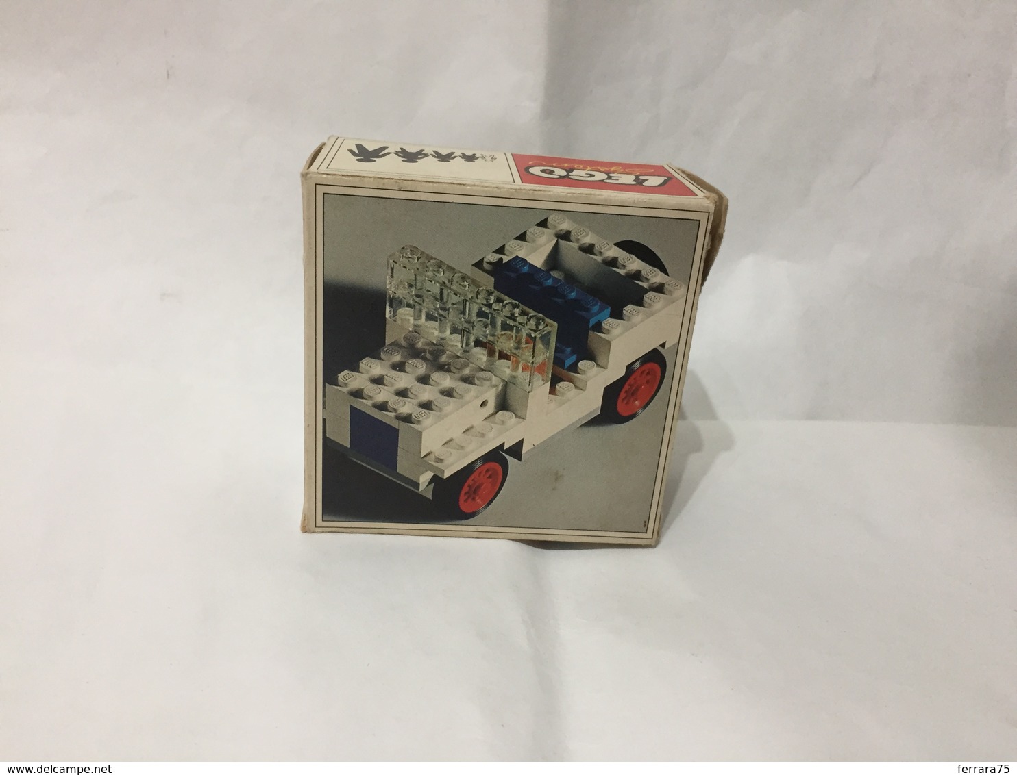 LEGO JEEP 330 VINTAGE SOLO SCATOLA BOX NO ISTRUZIONI. - Unclassified