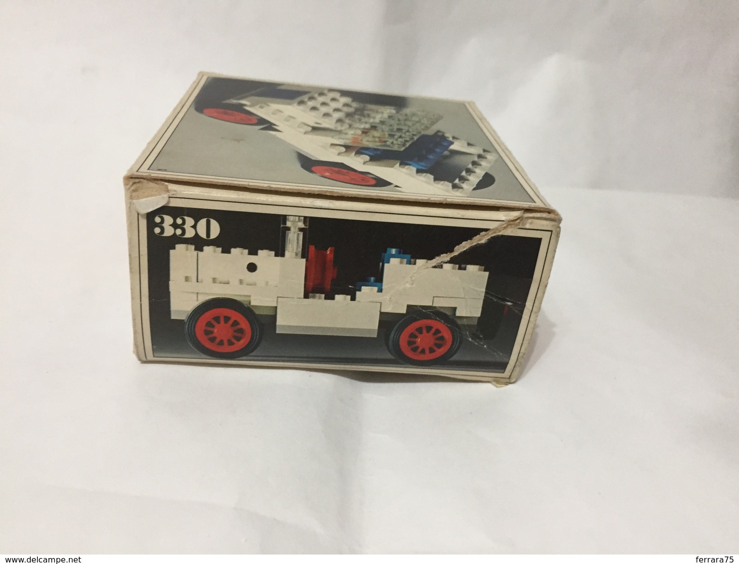 LEGO JEEP 330 VINTAGE SOLO SCATOLA BOX NO ISTRUZIONI. - Unclassified